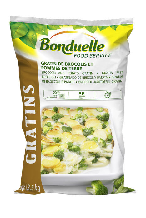 Bonduelle GRATIN BROCCOLI E PATATE 4x2,5kg  112662