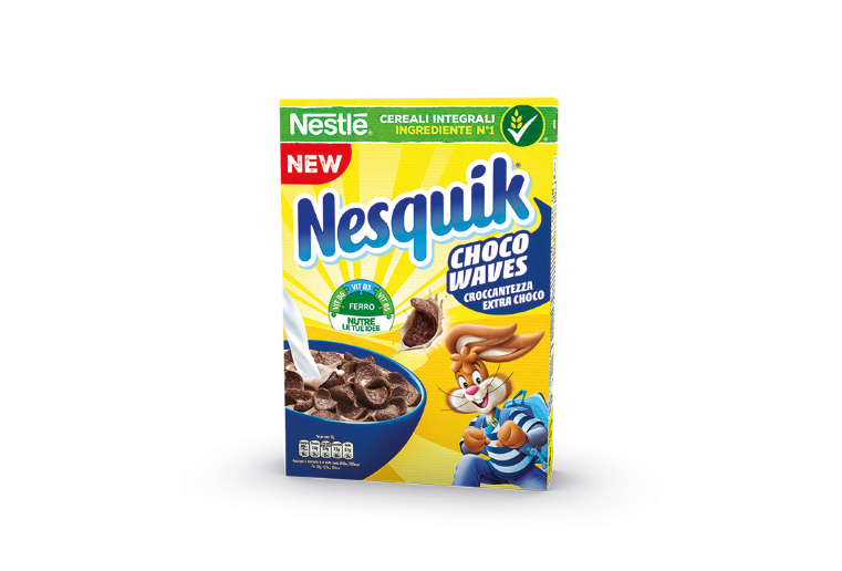 Nestle NESQUIK WAVES CEREAL 375GR
