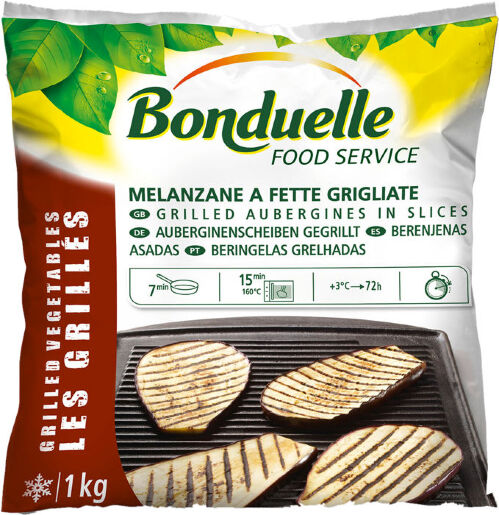 Bonduelle MELANZANE GRIGLIATE 5x1kg 93351 Bonduelle MELANZANE GRIGLIATE 5x1kg 93351