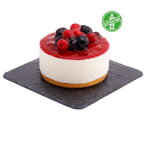 La Dolce Tuscia MONOPORZIONE CHEESECAKE 100gr Confezione da 9 pezzi SENZA GLUTINE