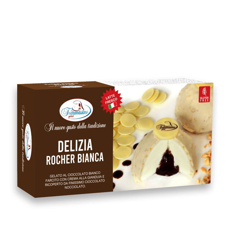 Tommasino Gelato DELIZIA ROCHER BIANCO 2PZ Tommasino Gelato DELIZIA ROCHER BIANCO 2PZ