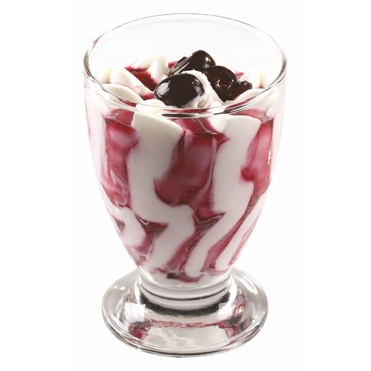 Michielan BICCHIERE ONDACHIARA PANNA E AMARENA 6pz Michielan BICCHIERE ONDACHIARA PANNA E AMARENA 6pz