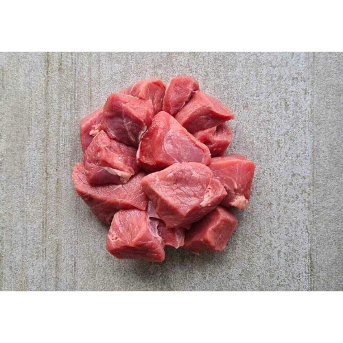 VITELLO SPEZZATINO Senza OSSO Cubettato 30/50gr Confezione da 1kg.