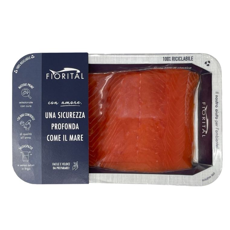 SKIN - FILETTO DI SALMONE ROSSO DECONGELATO  200gr CAT.FRESCHI