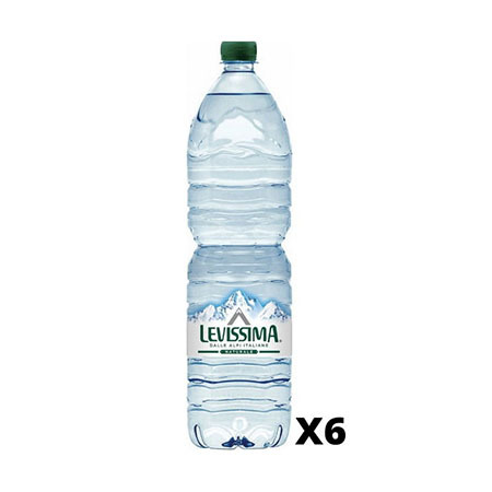 Levissima ACQUA NATURALE PET 6pz da 1,5lt Levissima ACQUA NATURALE PET 6pz da 1,5lt