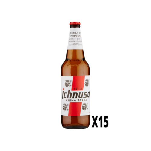 BIRRA ICHNUSA 66clX15 PEZZI BIRRA ICHNUSA 66clX15 PEZZI