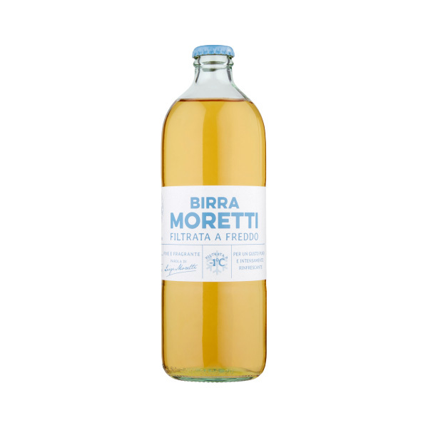 BIRRA Moretti Filtrata a Freddo 55cl 15 pezzi