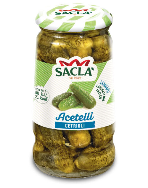 Sacla CETRIOLI in ACETO  290GR   (SGOCC.150GR)