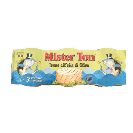 Mister Ton TONNO OLIO OLIVA (24PZ DA 80gr)