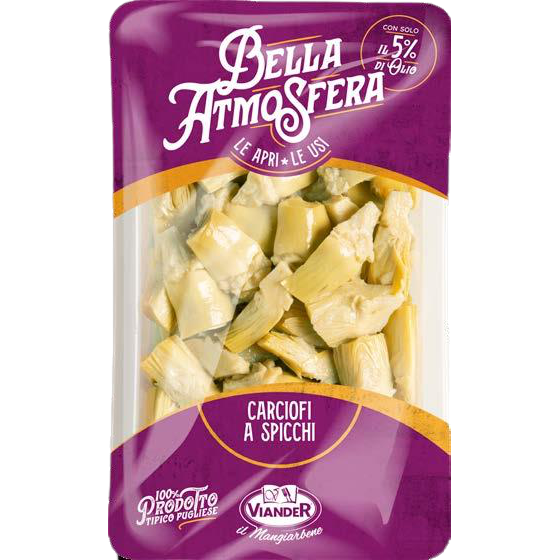 Viander CARCIOFI A SPICCHI VASCHETTA DA 950gr Viander CARCIOFI A SPICCHI VASCHETTA DA 950gr