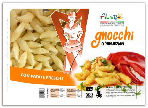 Mugnaia Di Elice PASTA FRESCA GNOCCHI DANNUNZ. 1kg Mugnaia Di Elice PASTA FRESCA GNOCCHI DANNUNZ. 1kg