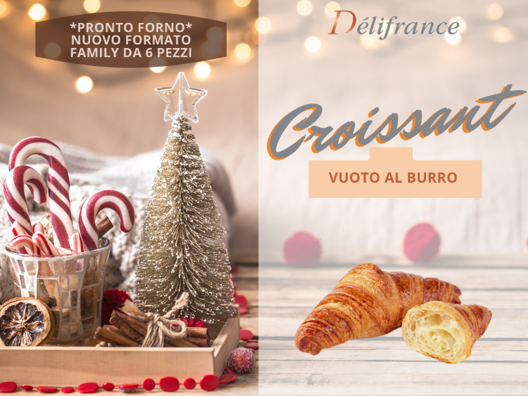 Delifrance Croissant al Burro vuoto 55gr.  6PZ